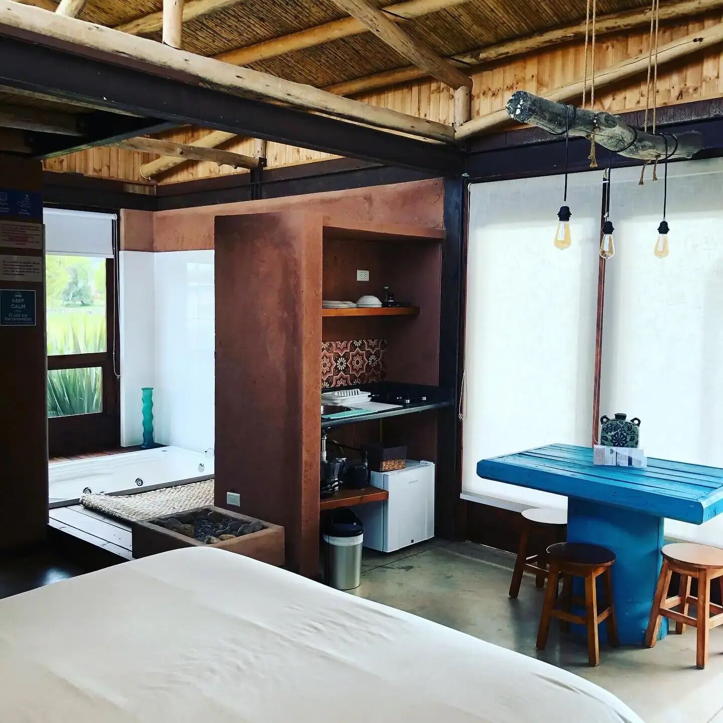 1 soveværelse, sengetøj