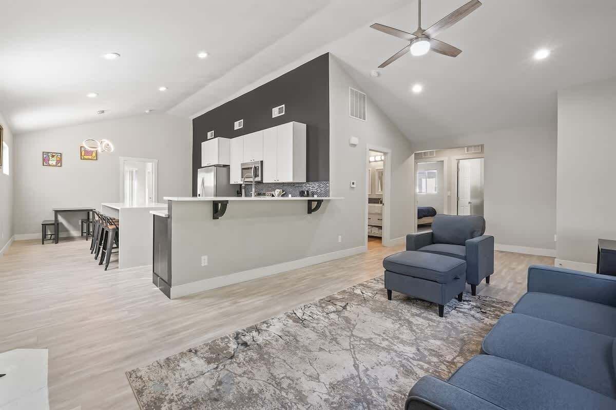 Smart-tv en een kantoor