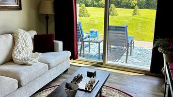 TV connectée, cheminée