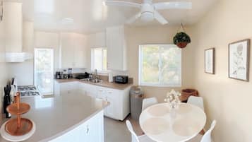 Microwave, oven, dishwasher, toaster
