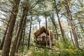 Exterior - Kung tält - Hillside Site - Glamping Tent for Two! (Beaver Bay)