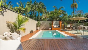 A heated pool - 3 Little Pigs Realise your Byron Bay holiday dreams at 3 Little Pigs. (Byron Bay)