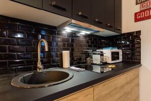 Private kitchen - Appartement in the Heart of Paris Republique (Paris)