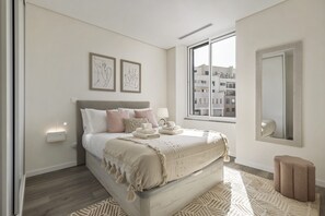 1 bedroom, iron/ironing board, travel crib, free WiFi