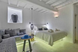 1 habitación y ropa de cama 