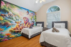 3 bedrooms, desk, iron/ironing board, WiFi