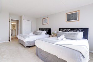 Appartement, uitzicht op stad | 2 slaapkamers, luxe beddengoed, verduisterende gordijnen