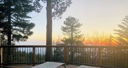 Cal-Zen Architectural home with Sunset Views