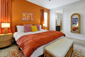 5 bedrooms, desk, travel crib, free WiFi