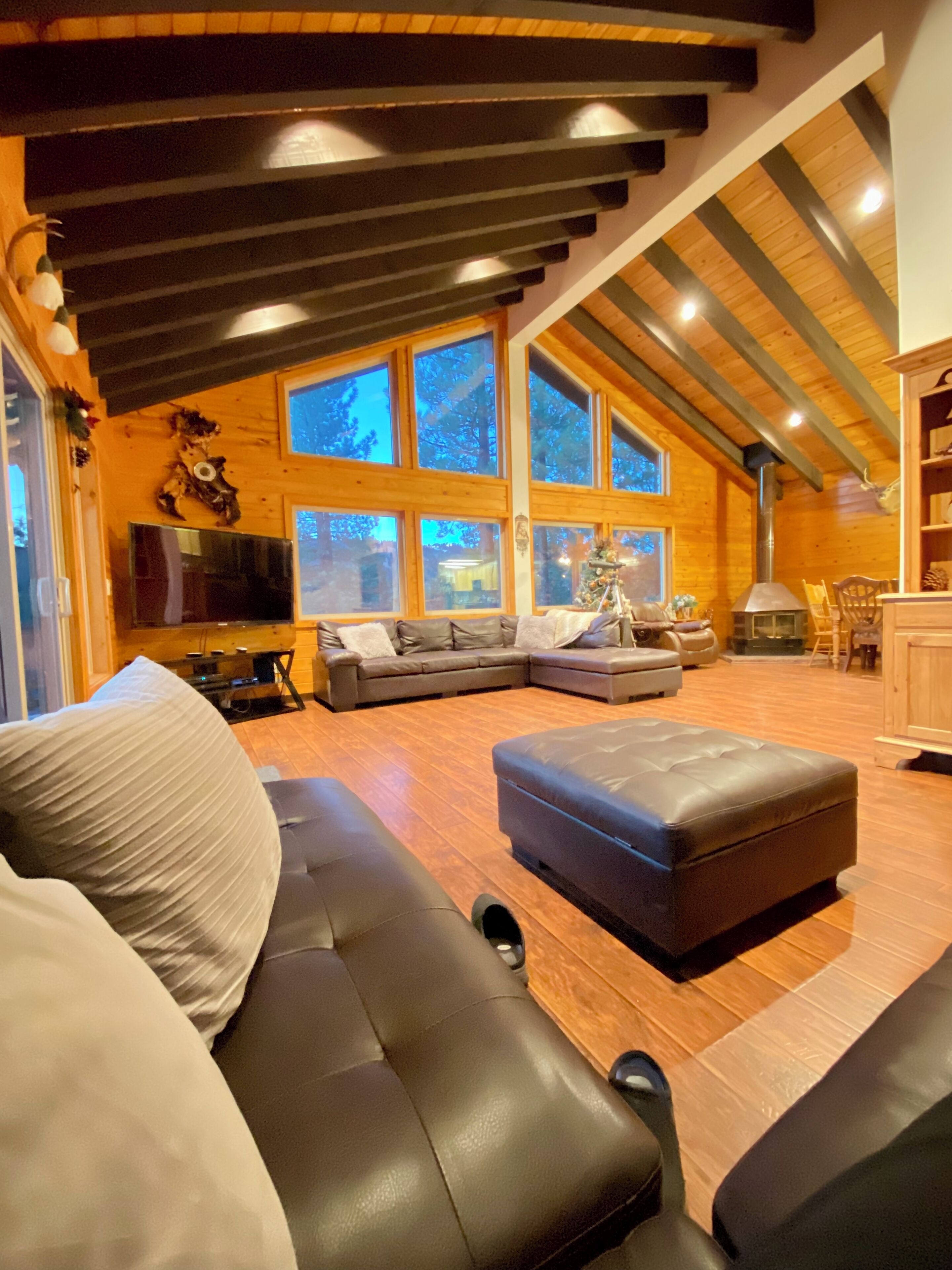 Smart-TV, Kamin, Videospiele