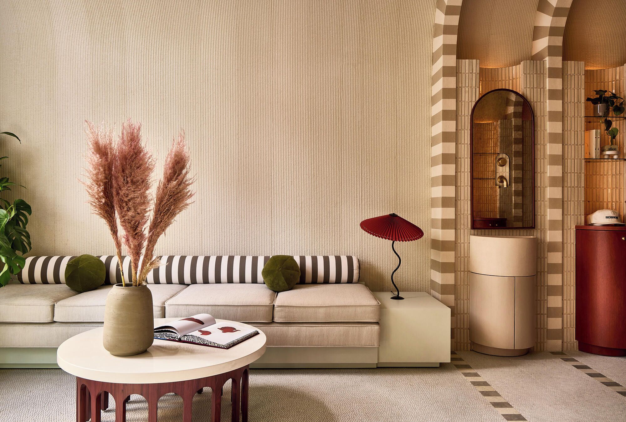 Zona de estar del vestíbulo