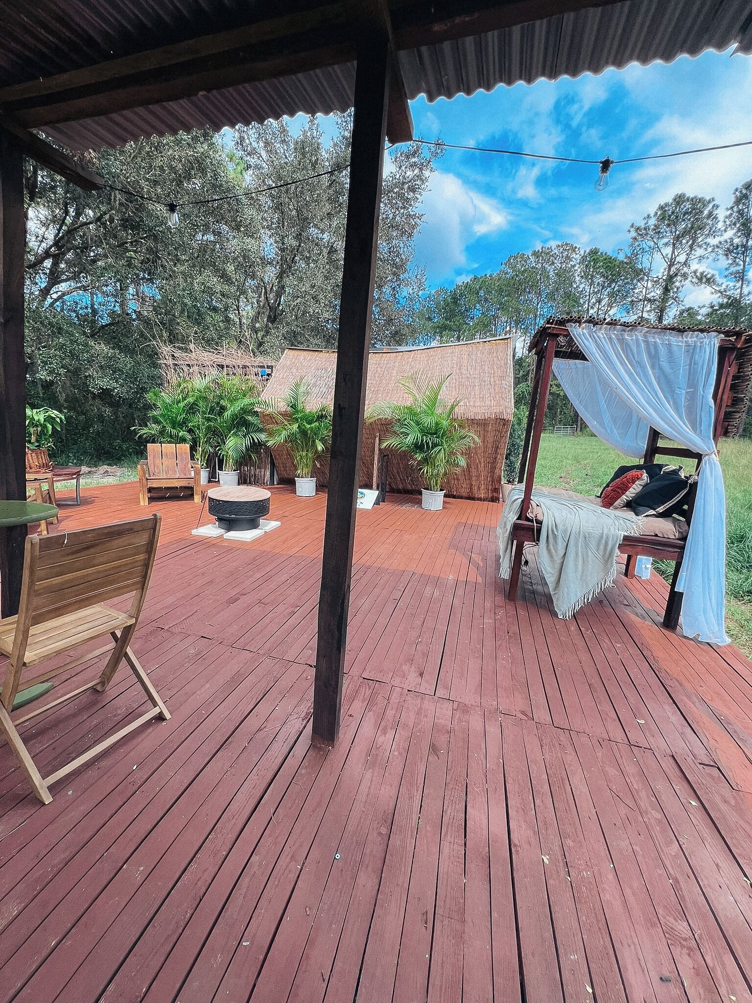 Udendørs spisemuligheder