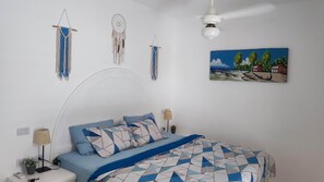 1 bedroom, travel cot, free WiFi, bed sheets - Caribe Home - Family apartment in the Caribbean part of the Dominican Republic. (Dominicus)