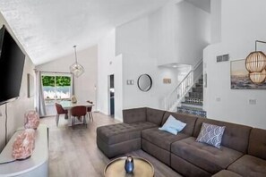 Smart TV, fireplace, table tennis, printers