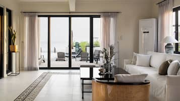 Biệt thự Deluxe, ban công, quang cảnh bãi biển | Quang cảnh từ phòng