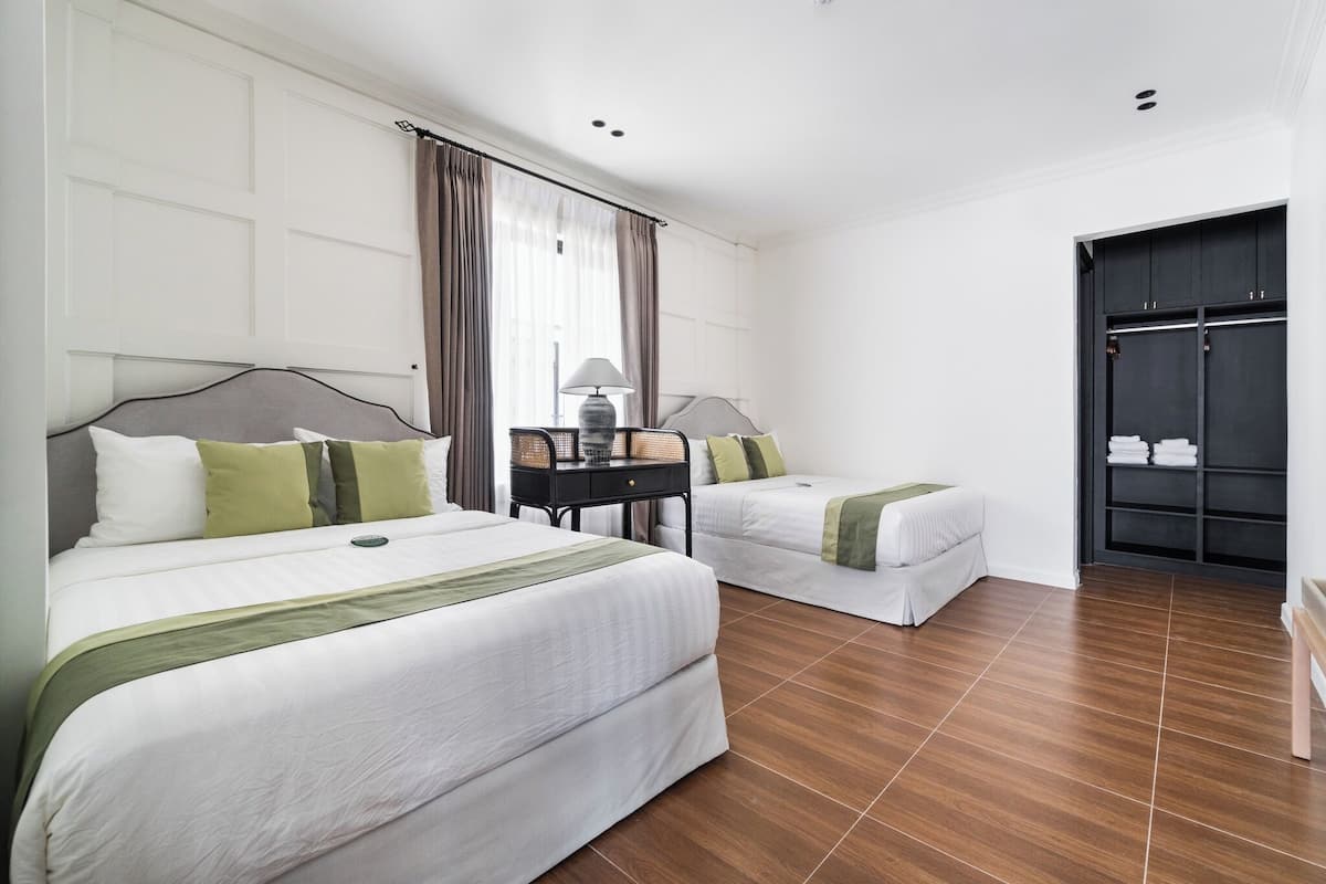 Villa Deluxe, balcon, vue jardin