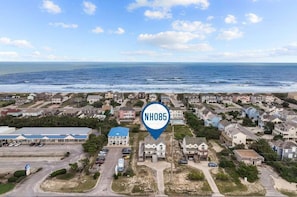 Exterior - Cool Breeze | 620 ft to the beach | Private Pool, Hot Tub, and Dog Friendly (Nags Head)