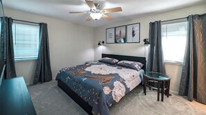 3 bedrooms, iron/ironing board, free WiFi, bed sheets