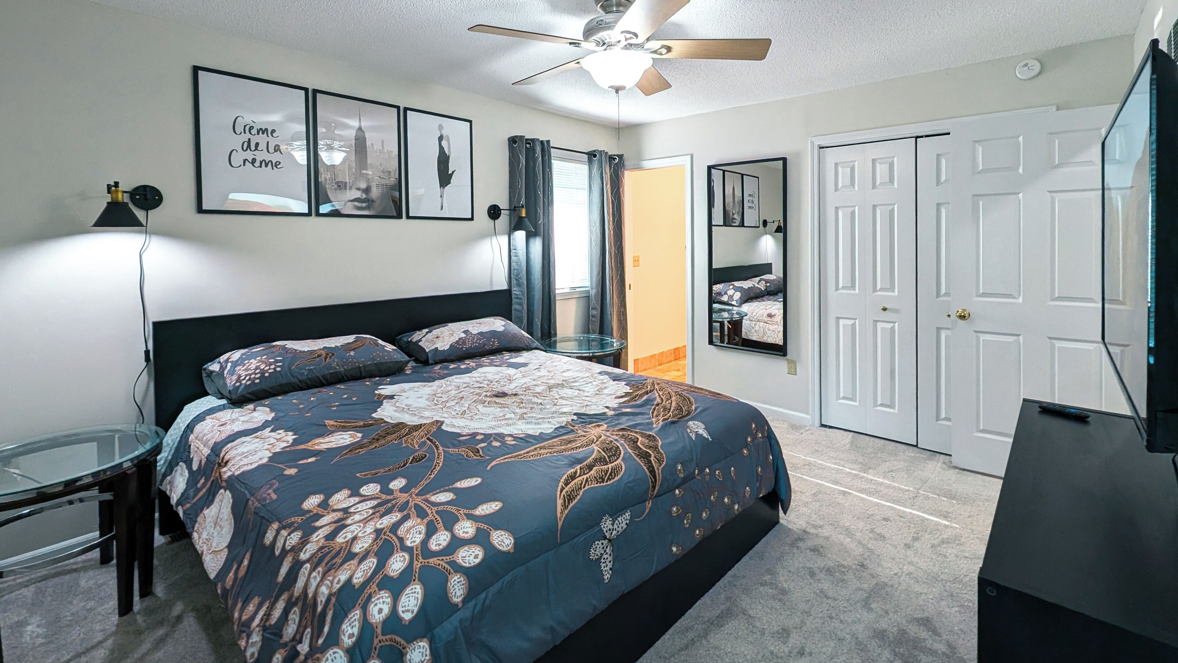 3 bedrooms, iron/ironing board, free WiFi, bed sheets