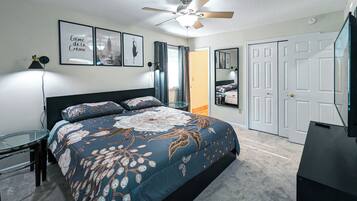 3 bedrooms, iron/ironing board, free WiFi, bed sheets