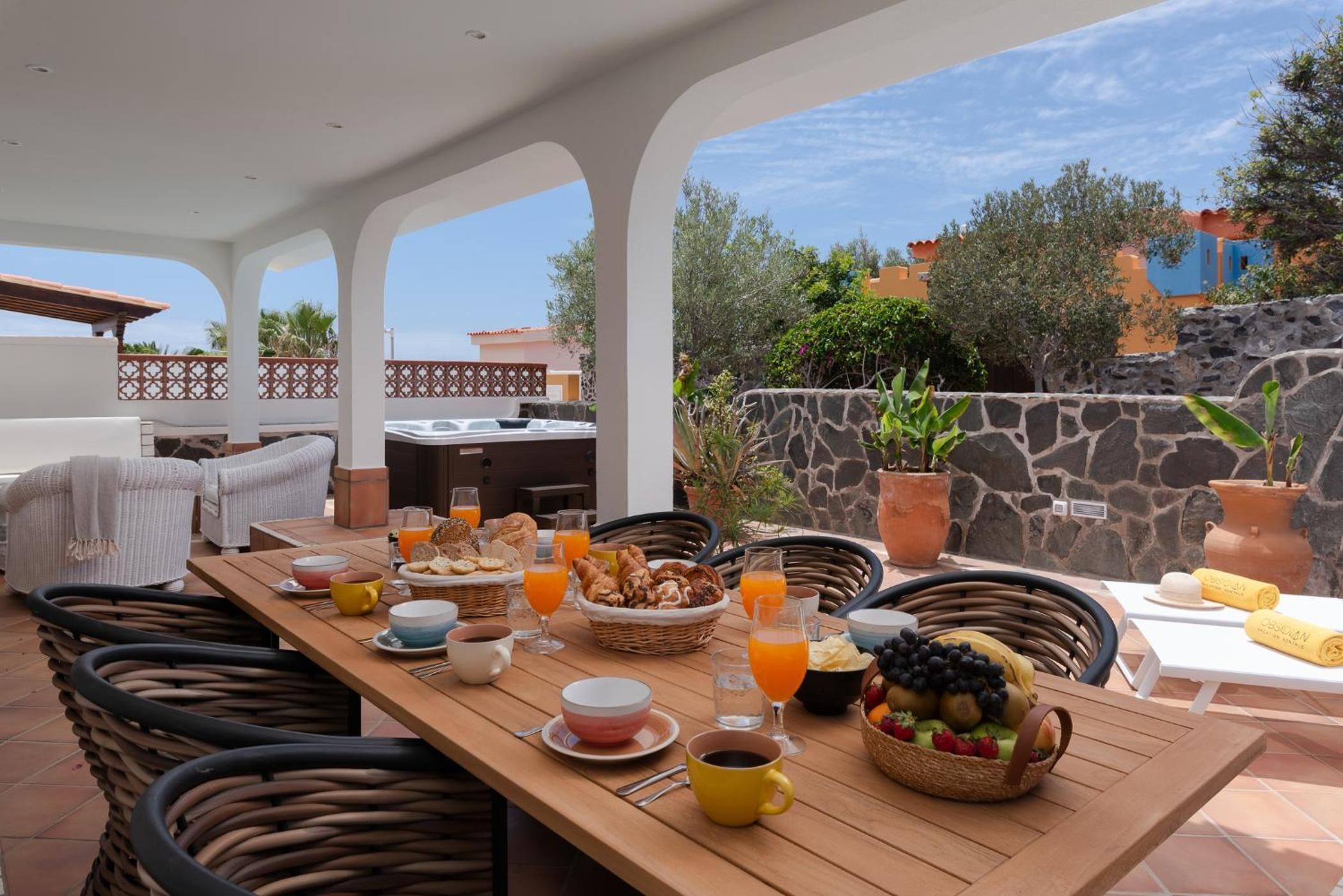 Restaurante al aire libre