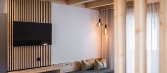 Studio Apartment 'Obermairhof Apartment 230' with Shared Garden, Balcony and Wi-Fi