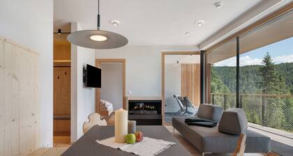 Apartment 'Lodge Picea' with Mountain View, Private Terrace and Wi-Fi