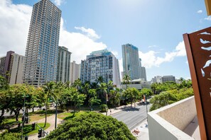 Standard Studio, 1 Queen Bed with Sofa bed, City View | View from room