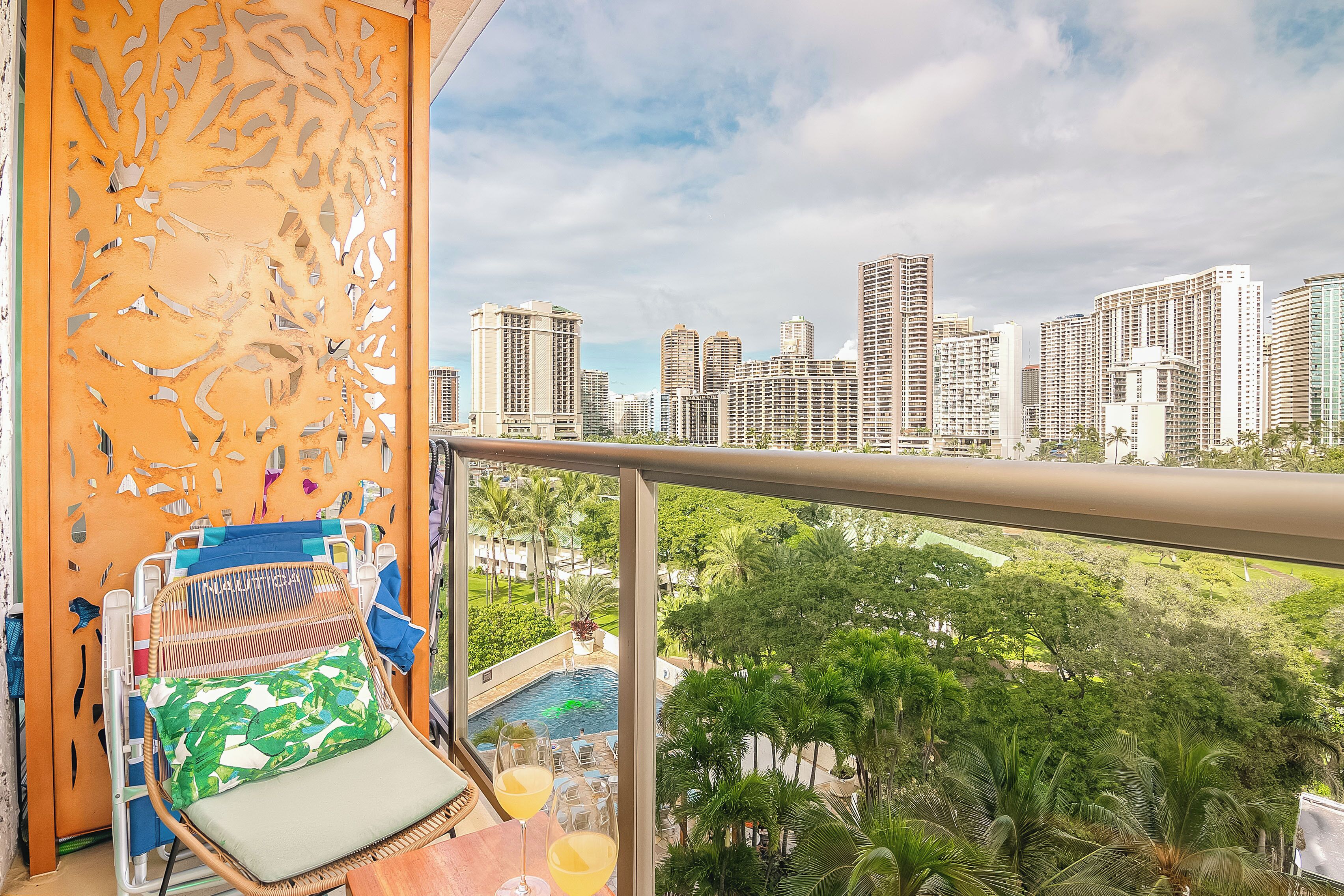 Estudio estándar, 1 cama de matrimonio con sofá cama, vistas al parque | Vistas al parque