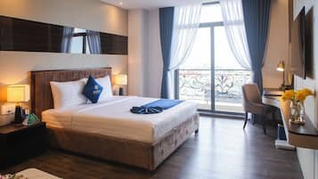 Chambre Double « Premier » | 1 chambre, minibar, coffres-forts dans les chambres, bureau