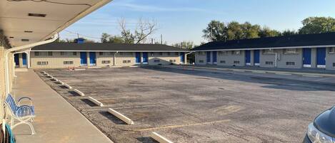 Majoituspaikan julkisivu