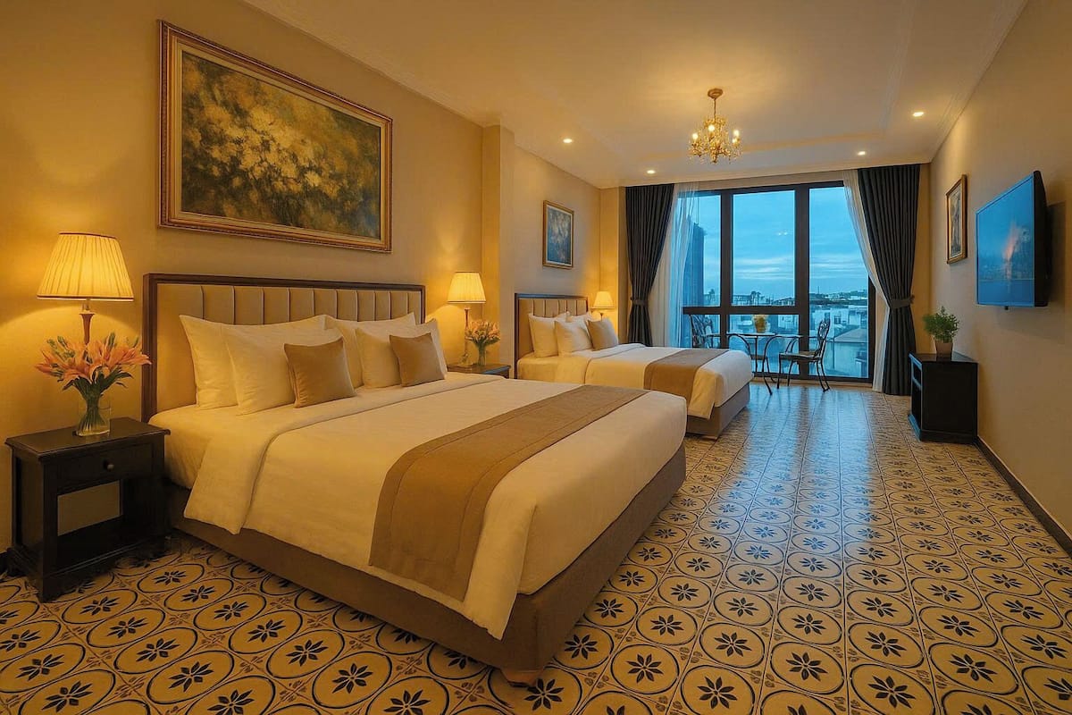 Suite Deluxe, vistas a la ciudad | 1 dormitorio y wifi gratis