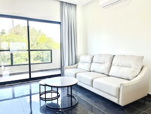 Panoramic Penthouse, 2 Bedrooms, Kitchen, City View | Living area - SKY HOTEL Sihanoukville (Sihanoukville)