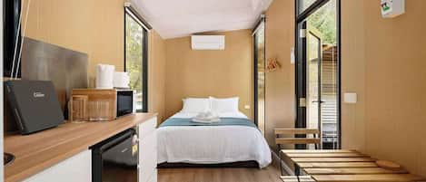 1 habitación y ropa de cama