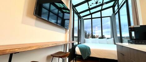 1 室のベッドルーム、WiFi、ベッドシーツ