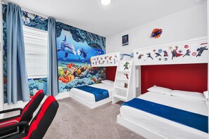 12 bedrooms, free WiFi, bed sheets - Spacious Dreamscape 12 rooms/11.5 bathroom/25 people, WiFi, Kissimmee, Orlando (Kissimmee)