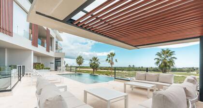 Modern loft with 2BR and golf view in Cap Cana