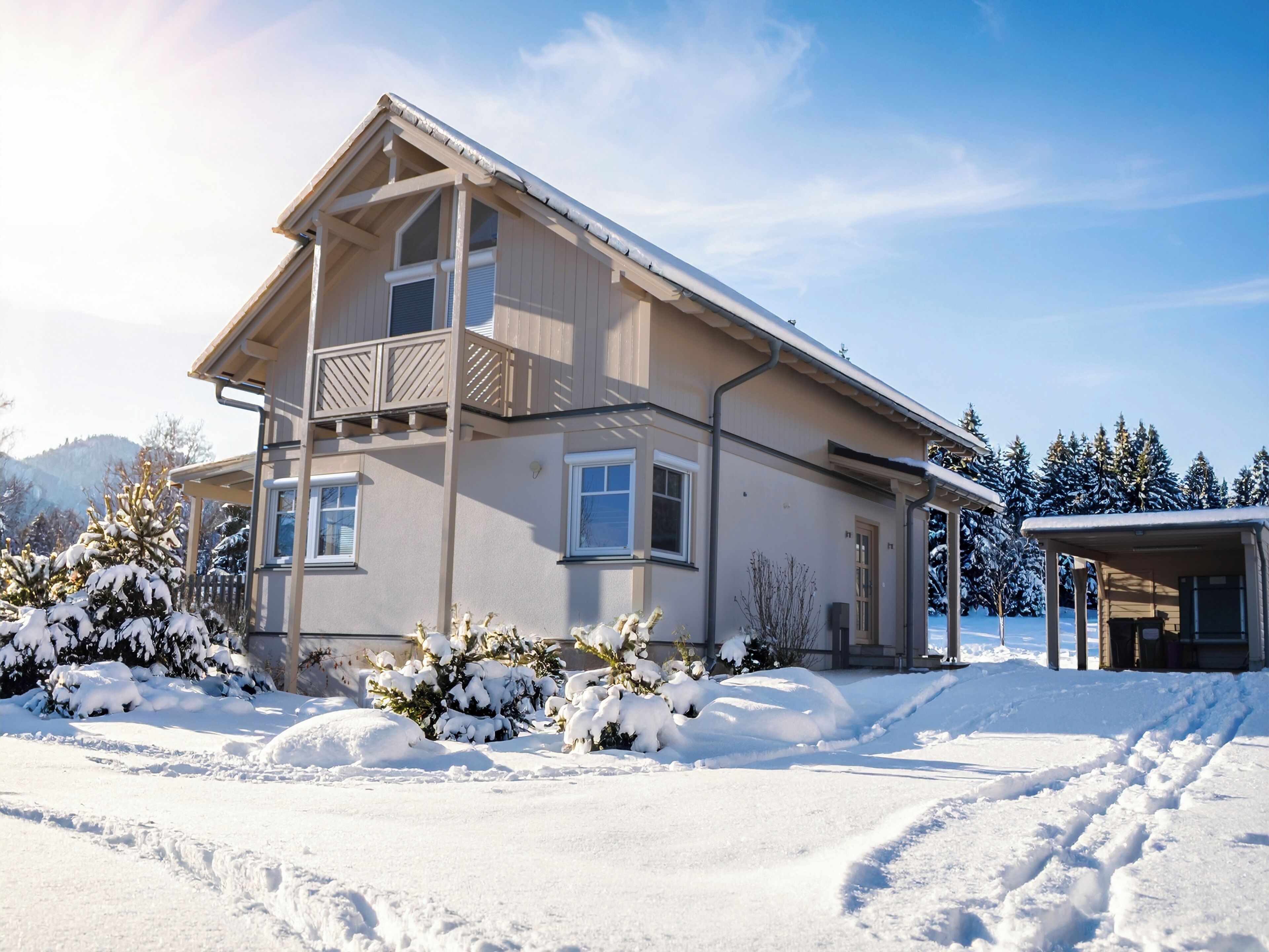 Holiday Home Exterior [winter]