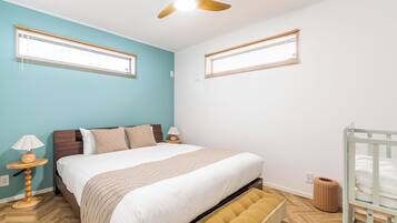 4 bedrooms, individually decorated, individually furnished