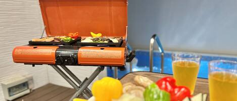 Área de parrillas y picnic