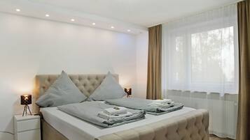 1 Schlafzimmer, Bügeleisen/Bügelbrett, kostenloses WLAN, Bettwäsche