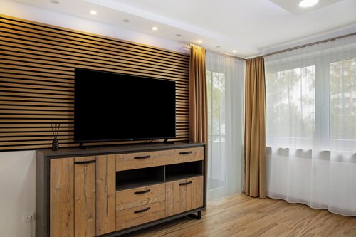 Ferienwohnung 'Modern Apartments Neuburg 7' mit Parkplatz, Balkon und Wi-Fi