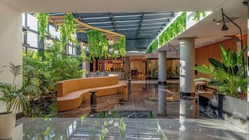 Sitzecke in der Lobby