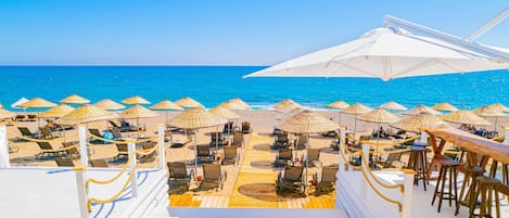 Private beach nearby, free beach shuttle, sun loungers, beach umbrellas