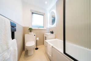 Shower, hair dryer