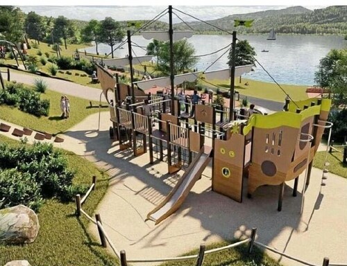 Holzhaus Hubertus am Hennesee