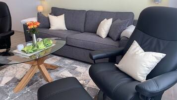 Smart-TV, Kamin, Videospiele, DVD-Player