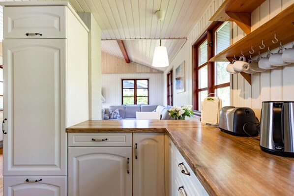 Interior - Flintholmhus on the Baltic Sea beach (Steinberg)