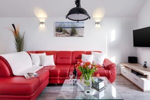 Smart TV, fireplace, books, stereo - Captain James Cook Olpenitz (Olpenitz)