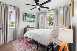 4 chambres, fer et planche à repasser, Wi-Fi gratuit, draps fournis